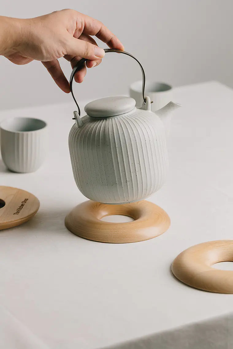 Japanese Nordic Style Wooden Pot Holder Coaster