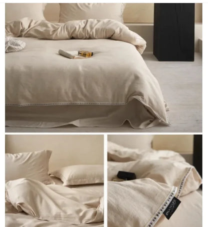 Wabi-Sabi Linen Cotton Quilt Cover