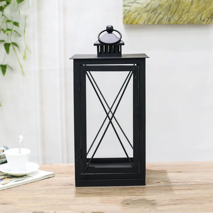 Creative European Iron Lantern Decor for Lovers