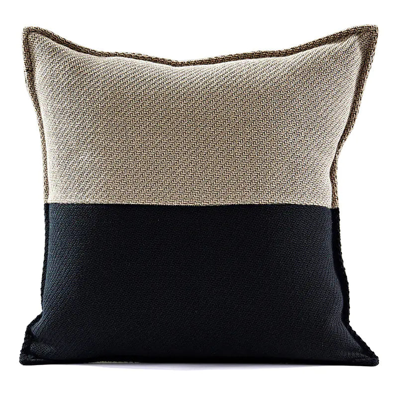 Nordic Minimalist Cotton Geometric Pillow Cover Set - Eclatliving Furniture