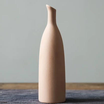Minimalist Nordic Ceramic Vase for Home Decor - Eclatliving Kitchen & Dining