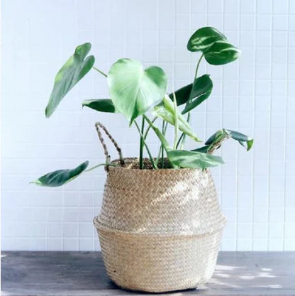 Woven Planter, Creative Handmade Basket Storage