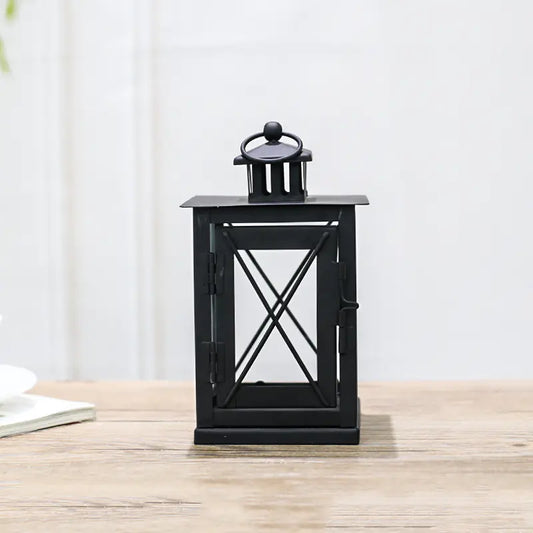 Creative European Iron Lantern Decor for Lovers