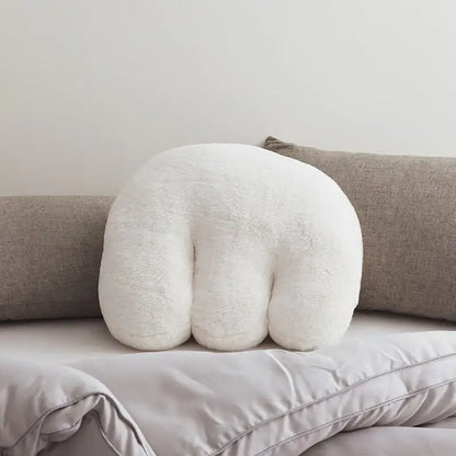 Nordic Style Rabbit Velvet Bedside Pillow - Eclatliving Furniture