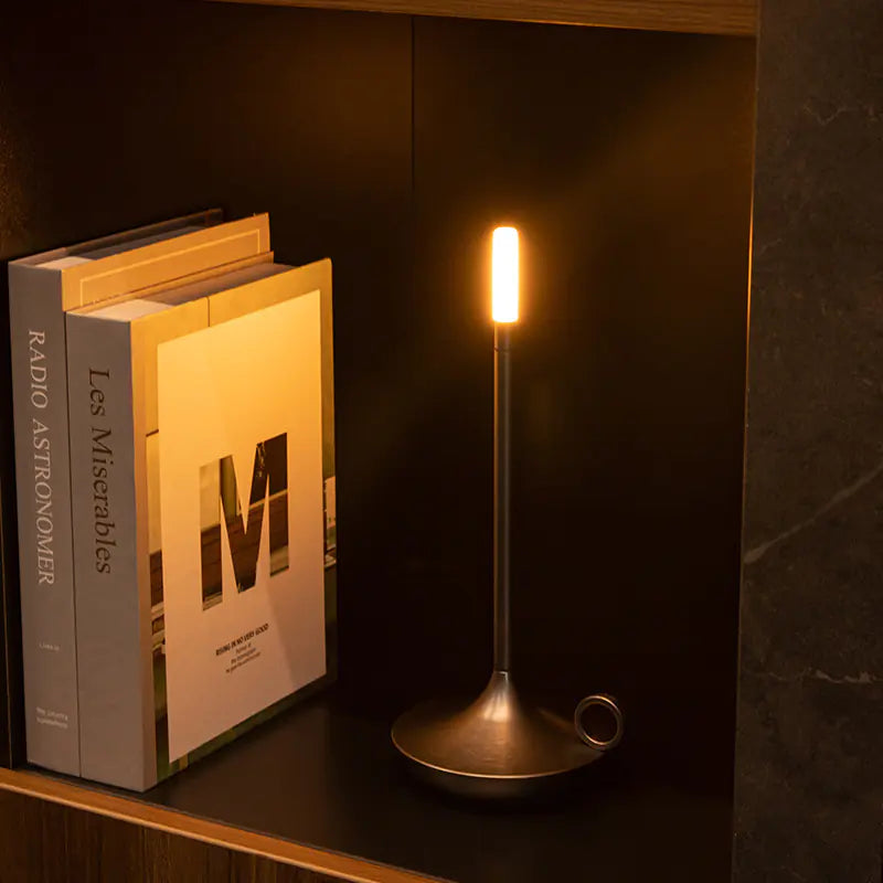 Nordic Ins Rechargeable LED Bedside Candle Lamp - Eclatliving Furniture