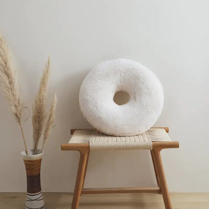 Nordic Style Rabbit Velvet Bedside Pillow - Eclatliving Furniture