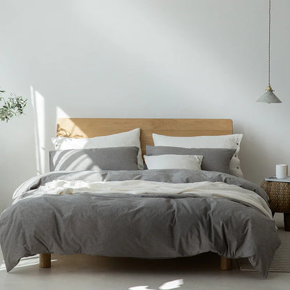Minimalist Muji-Inspired Japanese Bedding Set - Eclatliving Furniture