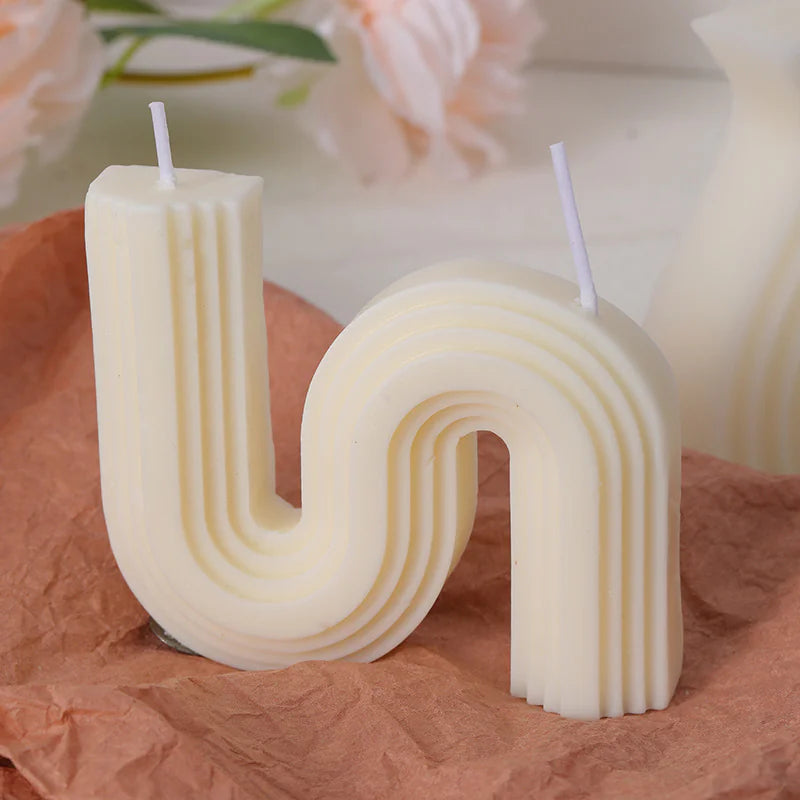 Handmade Geometric Aromatherapy Candles