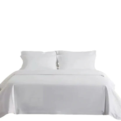 Hotel Cotton Bedding Set with Satin Duvet Cover (4pcs)