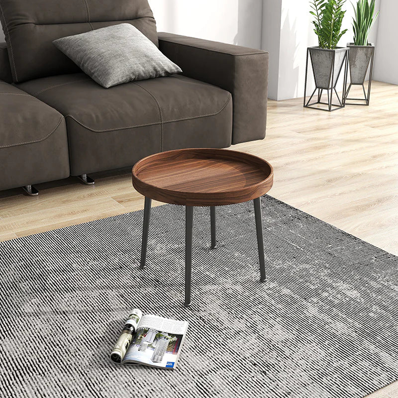 Nordic Modern Minimalist Round Coffee Table Set - Eclatliving Furniture