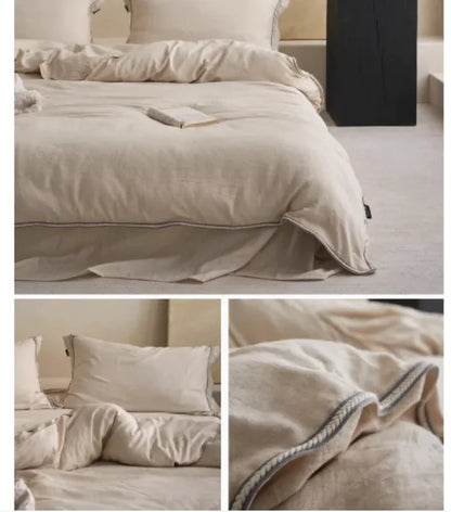 Wabi-Sabi Linen Cotton Quilt Cover