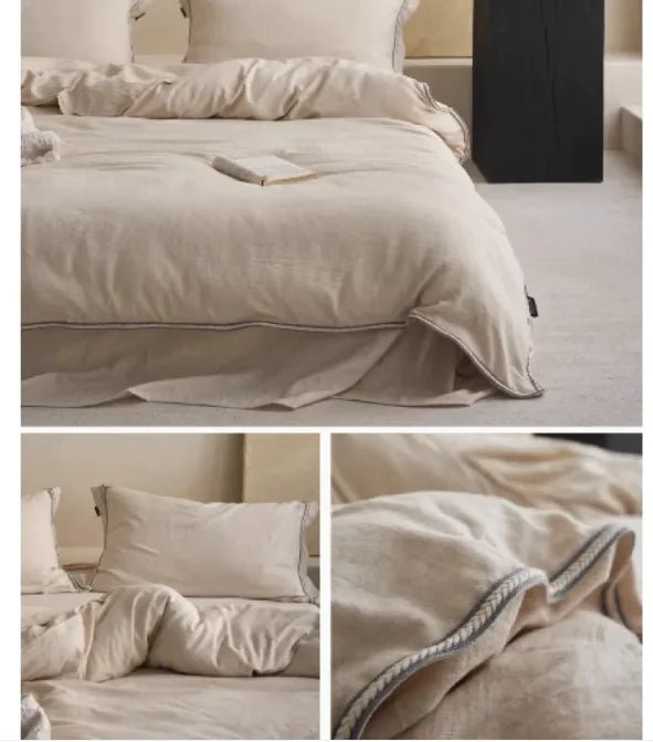 Wabi-Sabi Linen Cotton Quilt Cover