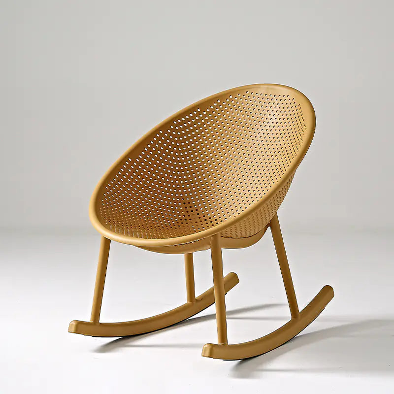 Modern Scandinavian Rocking Chair for Small Spaces - Eclatliving Furniture