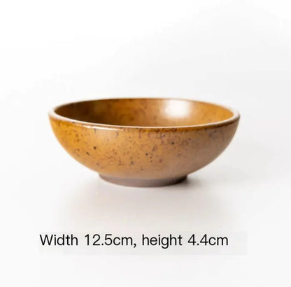 Vintage Handmade Stoneware Bowl for Creative Use