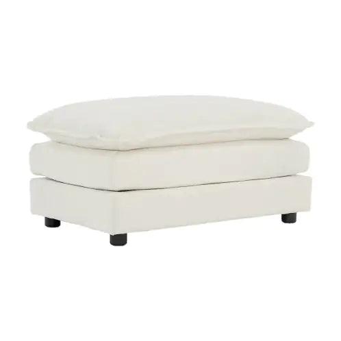 Chenille Fabric Ottomans Footrest To Combine With 2 Seater Sofa, 3 Seater Sofa And 4 Seater Sofa