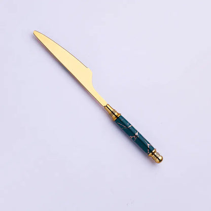 Nordic Ceramic Handle Stainless Steel Cutlery Set - Eclatliving Kitchen & Dining