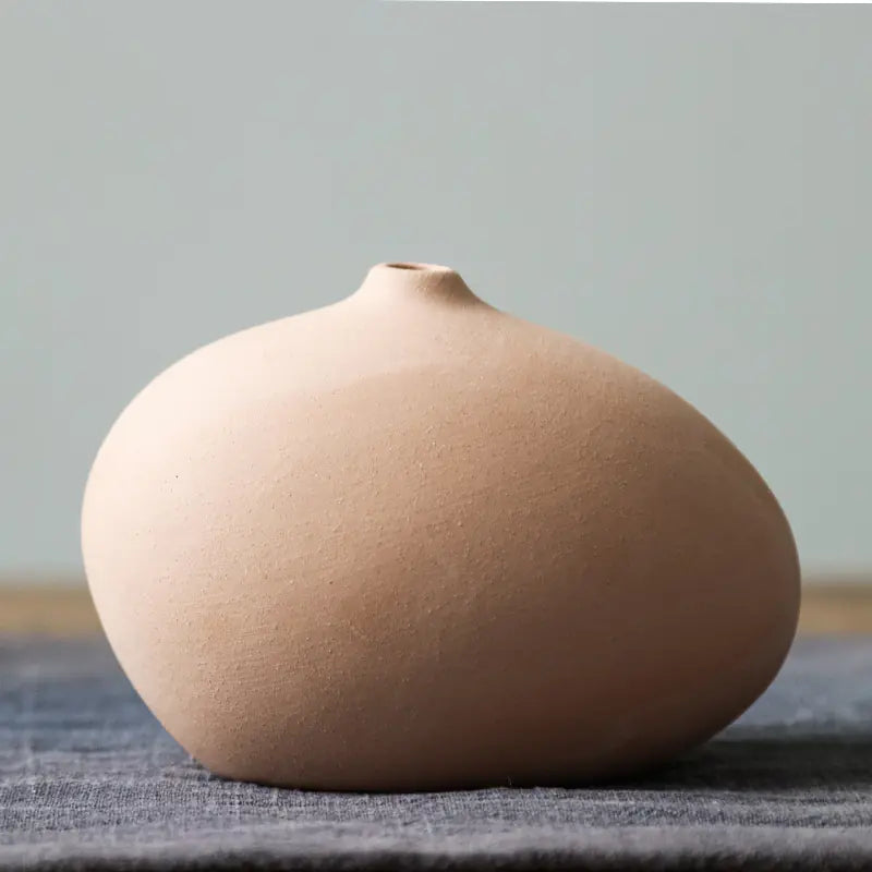 Minimalist Nordic Ceramic Vase for Home Decor - Eclatliving Kitchen & Dining