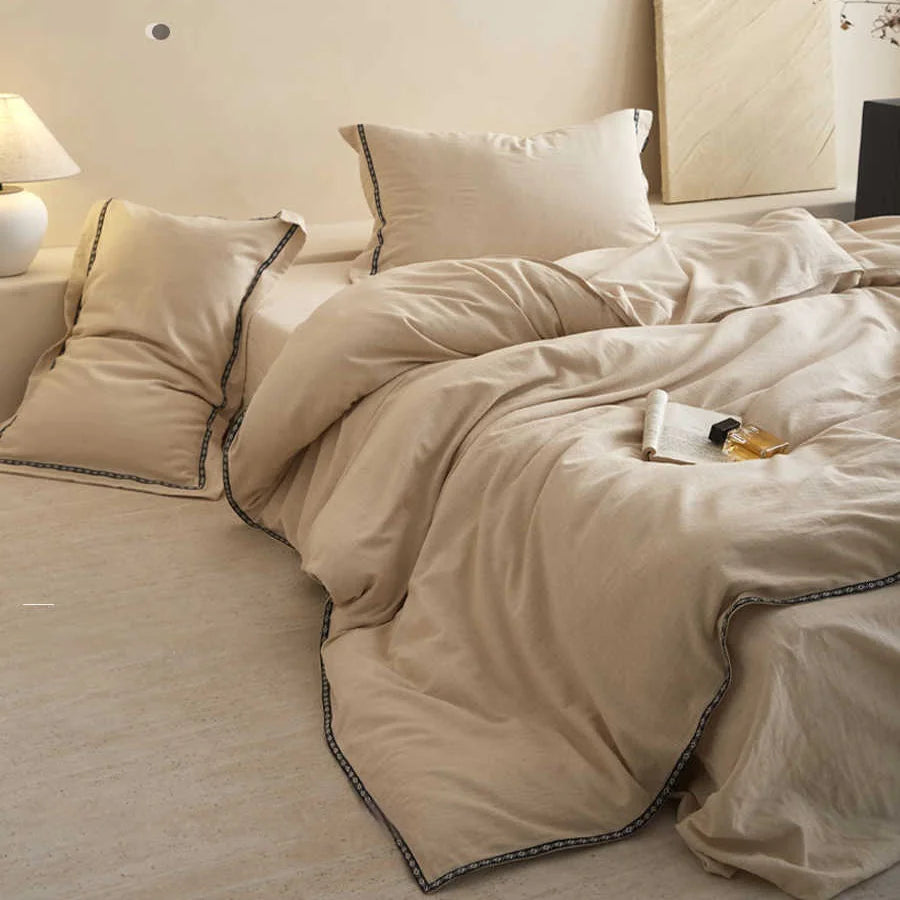 Wabi-Sabi Linen Cotton Quilt Cover