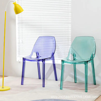 Fashionable Nordic Acrylic Crystal Makeup Chair