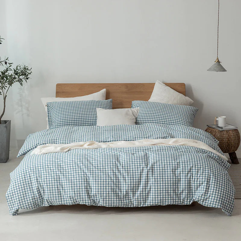 Minimalist Muji-Inspired Japanese Bedding Set - Eclatliving Furniture