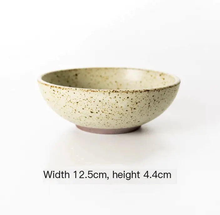Vintage Handmade Stoneware Bowl for Creative Use