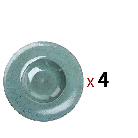 Nordic Ceramic Straw Hat Decorative Tray