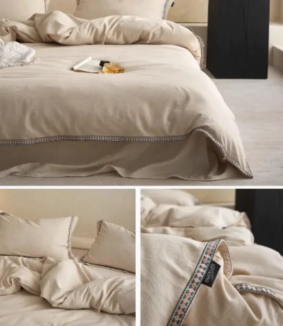 Wabi-Sabi Linen Cotton Quilt Cover