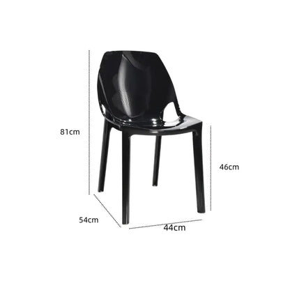 Fashionable Nordic Acrylic Crystal Makeup Chair