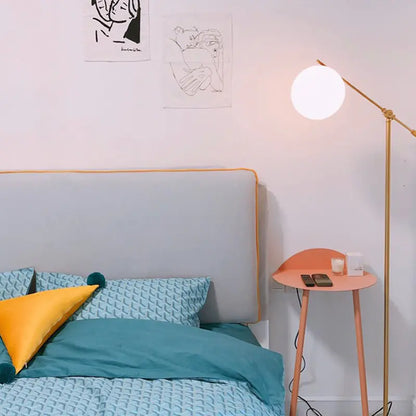 Nordic Minimalist Mini Round Sofa Side Table - Eclatliving Furniture