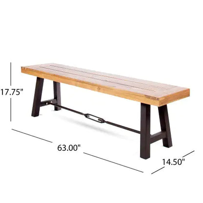 Exquisite Wooden Bench