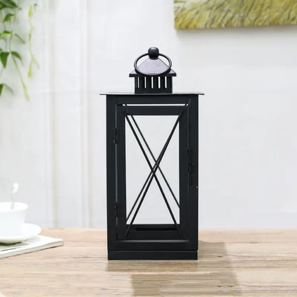 Creative European Iron Lantern Decor for Lovers