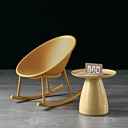 Modern Scandinavian Rocking Chair for Small Spaces - Eclatliving Furniture