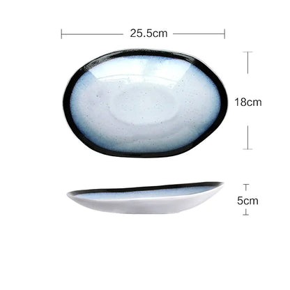 Nordic Ceramic Dinnerware Set for Home Use