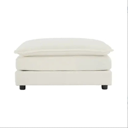 Chenille Fabric Ottomans Footrest To Combine With 2 Seater Sofa, 3 Seater Sofa And 4 Seater Sofa