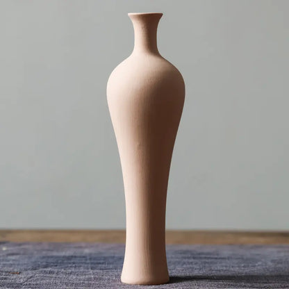 Minimalist Nordic Ceramic Vase for Home Decor - Eclatliving Kitchen & Dining