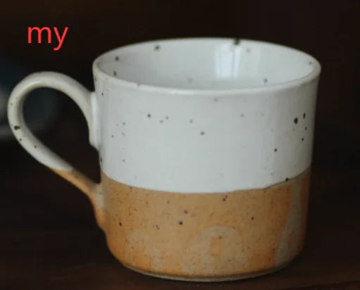 Nordic Style Stoneware Coffee Cup with Matte Finish - Eclatliving Home Decor