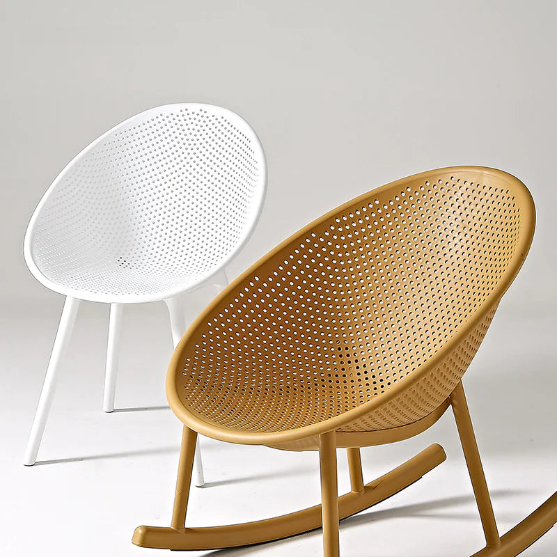 Modern Scandinavian Rocking Chair for Small Spaces - Eclatliving Furniture