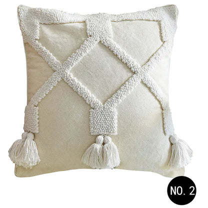 Nordic Moroccan Tufted Throw Pillowcase - Eclatliving Furniture